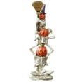 thumbnail image 1 of Figurines Citrouille Empilables en Résine « Jack-O'-lantern » pour Halloween, pour Présentation sur Table Intérieure/extérieure (32 X 11,5 cm), 1 of 6