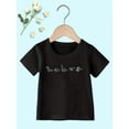 thumbnail image 2 of Camiseta infantil 100 % algodón con estampado de dinosaurio origami. Cuello redondo, manga corta, corte regular, tejido de punto. Ideal para el fin de semana de verano. Tallas 12 menores., 2 of 7