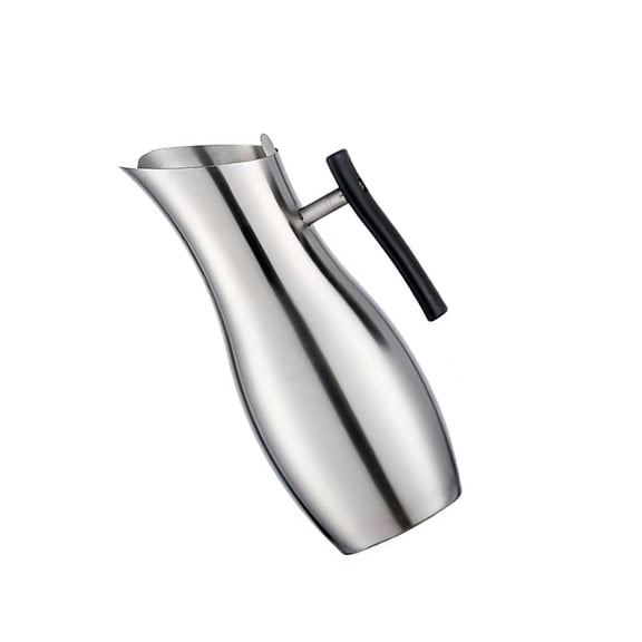 Cold Drinking Pitcher Stainless Steels Water Pitcher Pots Cold Water Kettles Home Hotel Serving Tool with Handle Enduring