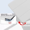 thumbnail image 5 of Funda Protectora Transparente Smart Cover para Samsung Galaxy Tab A9 PLlus - Estuche Carcasa Rígida Antigolpes y Cubierta Color Gris., 5 of 5
