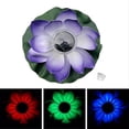 thumbnail image 3 of Fuente de Lámpara de Piscina Macarena Noche Luz de Loto Flotante LED 2 Piezas, 3 of 8