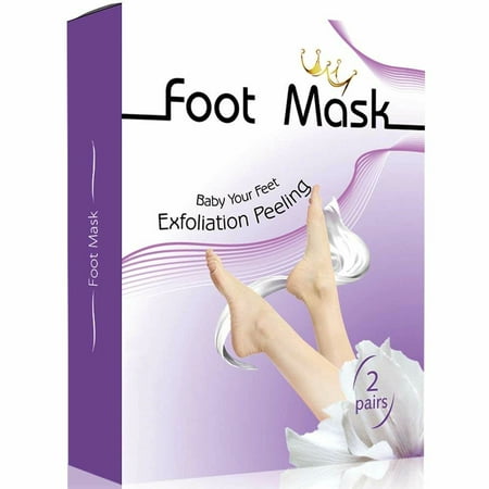 Exfoliating Foot Mask Peel For Dry Callused Skin 2 Pairs (4