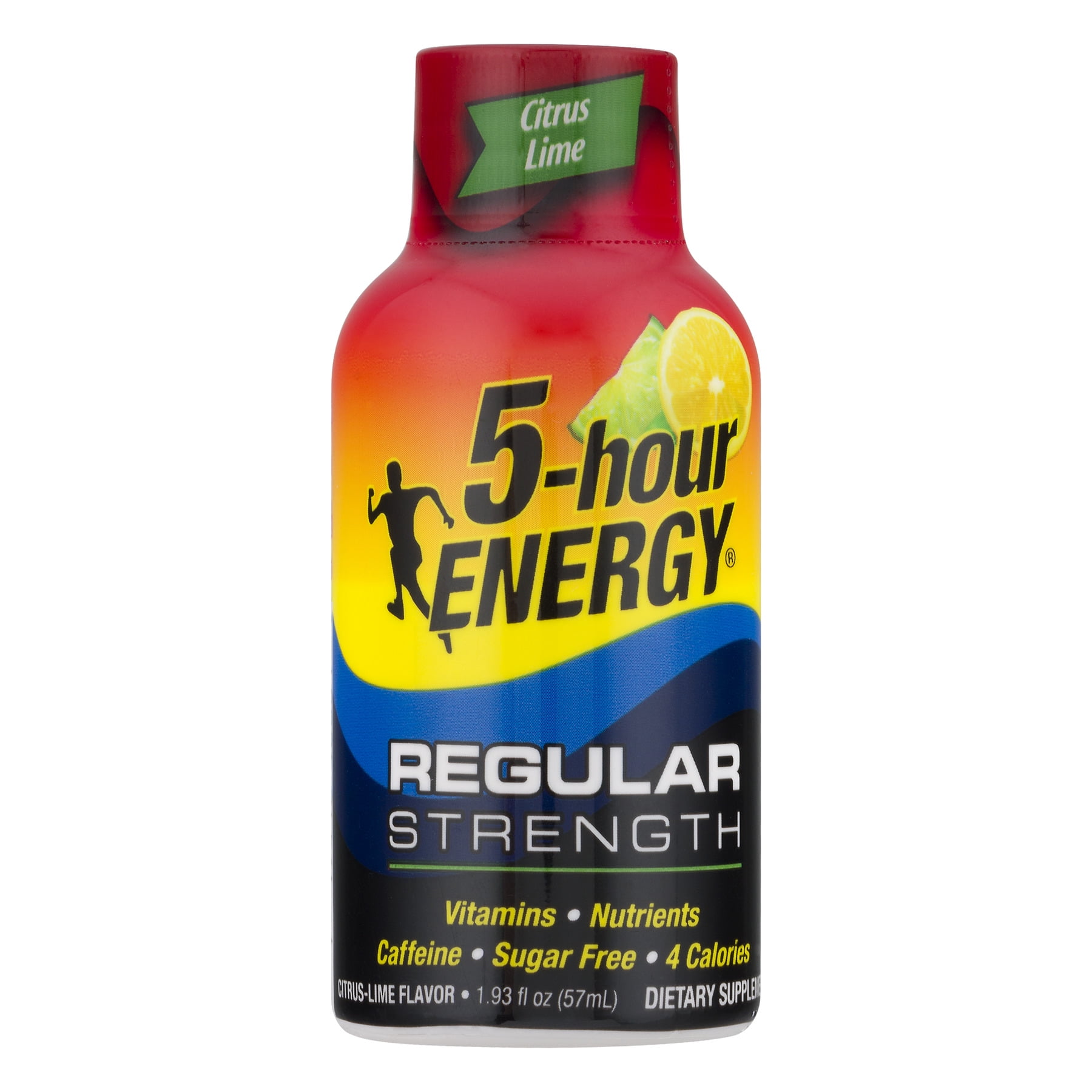 5Hour Energy Dietary Supplement Regular Strength Citrus Lime, 1.93 FL