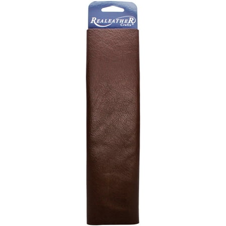 UPC: 0870192007084 | Realeather Leather Trim Piece 9 x 3 Premium Brown