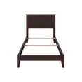 thumbnail image 3 of Nantucket Twin XL Solid Wood Foundation Bed in Espresso, 3 of 7