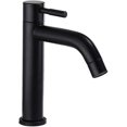 thumbnail image 1 of Grifo de baño de acero inoxidable negro mate, 1 of 5