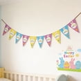 thumbnail image 2 of Costeam Easter Triangle Banner Garland, Bunny Egg Pennant for Spring Party Decor, 2 of 6