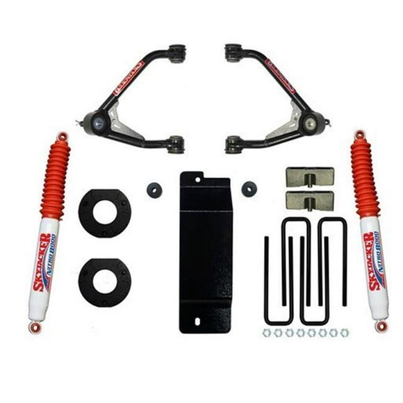 Skyjacker C14350PN 3.5-4 in. Upper Control Arm Lift Kit for 2012 Ram 1500 Laramie 4WD