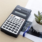 BAZIC Products Pocket Size Calculator, 8-Digit, Flip Cover, LCD Display, Black