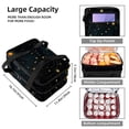 thumbnail image 3 of Constellation Double Layered Insulated Refrigerated Large Capacity Lunch Bag with Two Compartments - Carry by Hand - 7.1x11.4x16.1 Inches, 3 of 6