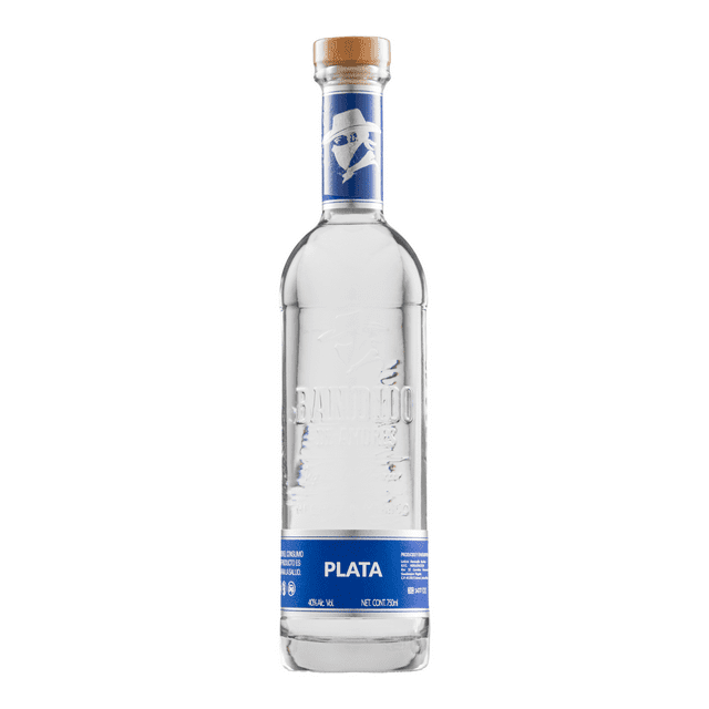Tequila Bandido De Amores Plata 100% Agave 750 Ml Bandido De Amores Tequila, Blanco