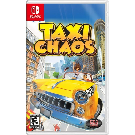 Taxi Chaos Nintendo Switch -physical edition