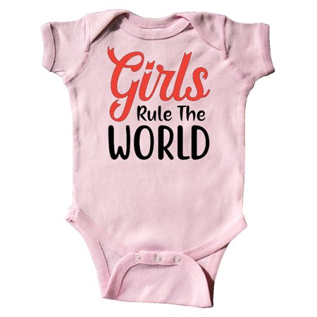 

Inktastic Girls Rule the World Gift Baby Boy or Baby Girl Bodysuit