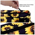 thumbnail image 5 of CHOYURME CHONYURM Women Floral Tote Bags Large Shoulder Bag Fashion Handbag with Zipper Closure for Gym Hiking Picnic Travel Beach, 5 of 7