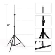 Winado 86 Photography Studio 3 Soft Box Light Stand Continuous Lighting Kit Diffuser