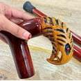 thumbnail image 4 of Unique Designer Cane Walking Long Eagle Handle for Adult Wooden Hand-Carved Carving Handmade Cane Accessorie, 4 of 5