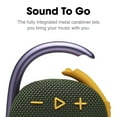 thumbnail image 3 of JBL Clip 4 Green Portable Bluetooth Speaker, 3 of 6
