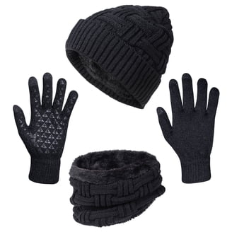 Michael Kors Men`s Reversible MK Logo Knit Scarf And Beanie  display picture 2