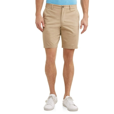 George Big Men's Flat Front Shorts (Best Men's Shoes With Shorts)