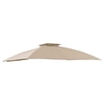 thumbnail image 2 of Drevy Replacement Canopy Top Cover for Broyhill Eagle Brooke Ashford Asheville Gazebo - 350 - Beige - Will FIT These Models : A101007600, A101007603, A101007604, 2 of 5