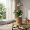 thumbnail image 2 of Plant Pots Thickened Straw Woven Plant Basket, Handmade Flower Pot Cover for Home Living Room, Rattan Seaweed Rope Planter Indoor Outdoor, 2 of 5
