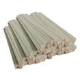 thumbnail image 2 of KLKCMS 100 Pieces Unfinished Square Sticks Arts for Crafts Landmarks Model Building 500mmx3mmx3mm, 2 of 7