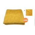 thumbnail image 4 of diagonal  design mustard knit  throw, 50 x 60"., 4 of 6