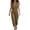 Brown, variant on Taqqpue Women's Sleeveless Cargo Jumpsuit Solid Color Zip Front Romper Casual Loose Workwear Overalls Pants for Women