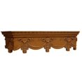 thumbnail image 1 of Hickory Manor Home HM560BZ Large Swag Bed Crown, Bronze, 1 of 1