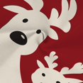 thumbnail image 5 of Christmas Pillow Covers 20x20 Inch Elk Deer Red and White Christmas Decorative Pillowcase Winter Holiday Linen Throw Pillow Case Cushion Cover for Sofa Couch Home Decor, 5 of 6
