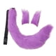 thumbnail image 1 of 3x Orejas de felpa y cola Set Anime Cosplay Sombrero de imitación Diadema para vestir Vestido de Halloween Danza Violeta, 1 of 8