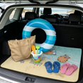 thumbnail image 2 of HUISEFOR Cute Capybara Car Trunk Mat Non-Slip Cargo Mat Rear Trunk Liner Anti-Scratch Cars Accessories Full Protection Universal Fit for Most Vehicle, 2 of 7