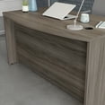 thumbnail image 6 of Sauder Affirm Engineered Wood Bowfront Executive Desk in Hudson Elm/Brown, 6 of 10