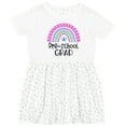 thumbnail image 3 of Inktastic Pre-school Grad Graduation Rainbow Girls Toddler Dress, 3 of 5