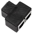 thumbnail image 1 of 2 Ports RJ45 Adaptateur de Répartiteur Réseau LAN Ethernet Connecteur d'Extension Lot 1pcs, 1 of 9