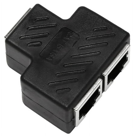 2 Port RJ45 Splitter Adapter LAN Network Connector Plug Lot 1pcs price history on PriceWatchPro