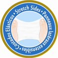 thumbnail image 3 of Essity Unisex Adult Incontinence Brief TENA Stretch Ultra Tab Closure Medium Disposable Heavy Absorbency, White 36 Bags, 3 of 4
