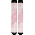 thumbnail image 7 of Coolnut Pink Christmas Snowflake Compression Socks Women Men Knee High Stockings for Sports, Running, Travel 1Pair Gift, 7 of 7