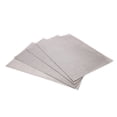 thumbnail image 1 of Juego de 4 manteles individuales de PVC plateados para mesa de comedor con aislamiento para comidas occidentales, 1 of 8