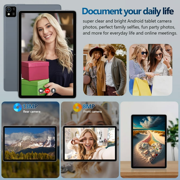 Hot Pepper Tablet DT40 6GB RAM 128GB ROM + 1TB Expansion With Case