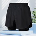 thumbnail image 1 of Bañadores de natación para hombre, bañadores profesionales de doble capa de gran tamaño, bañadores antivergüenza de 5 puntos para hombre, 1 of 5
