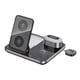 thumbnail image 2 of ¡Oferta Imperdible!, Soporte de carga inalámbrica para teléfono móvil de 15 W, multifuncional, de escritorio, carga rápida, dos bobinas, soporte estable, fácil de recoger y colocar Akmoler, 2 of 6