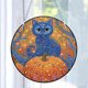thumbnail image 3 of Forma Especial S Halloween Gato Suncatcher Creativo, 3 of 9