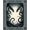 Black Gray, Pattern 16, variant on Design&I 8'x10' Washable Area Rug Extra Large Skid-Resistant Low Profile Snake Serpent Round Gothic Intertwined Spotted Scale Motif Coiled for Living Room, Family