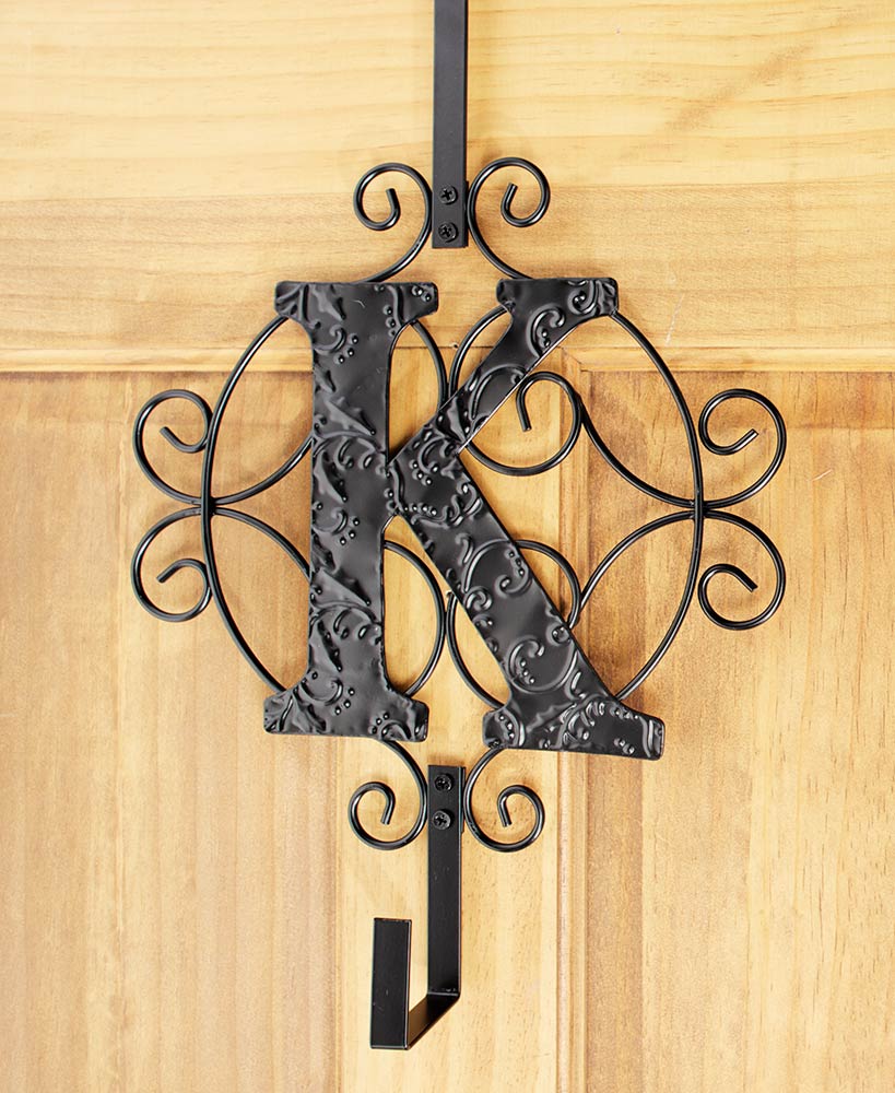 Monogram Wreath Hanger K