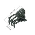thumbnail image 2 of Uxcell Plant Clips, Plant Support Clips Tomato Clip for Flower Orchid, Green 100 Pack, 2 of 5