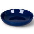 thumbnail image 5 of Porcelain Pasta Bowls Set 6 Pack Premium Dark blue Ceramic Large Capacity Plates for Salad and Soup, Serving Bowl, Microwave & Dishwasher Safe,22 Ounce, 5 of 7