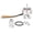 Silver (1700kv), variant on Nieyigj 2211 Brushless Motor Accessory 2300kv Fit for KT Board Foam Fixed-Wing Aircraft Airplanes, Lightweight Metal Construction 0.9 inches / 23 mm Outer Diameter, Black