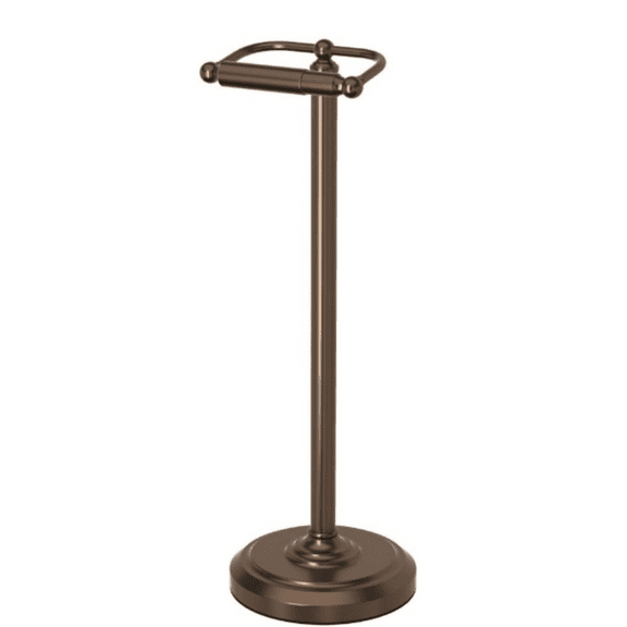 Pedestal Toilet Paper Holder, Bronze,Large