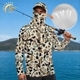 thumbnail image 3 of SEANATIVE Long Sleeve Sun Shirts for Men Fishing Hiking Running Tops Sun Hoodie Lightweight Breathable Outdoor UV Protection Rash Guard, M, Panda Camo Print, 3 of 7